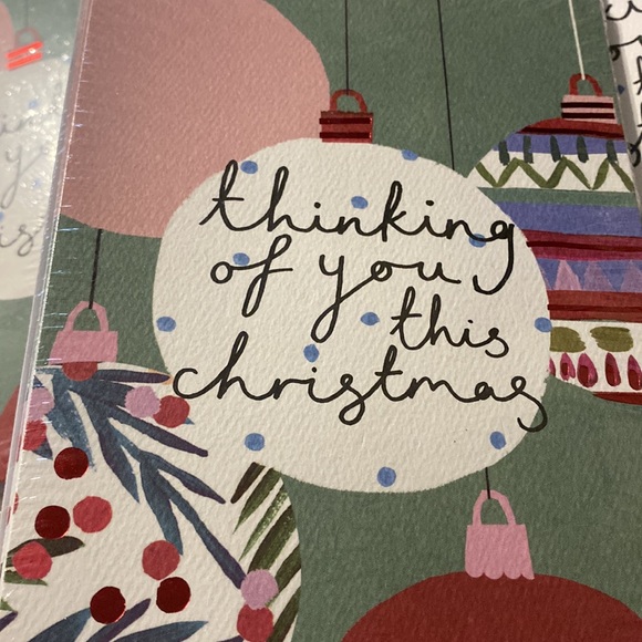 18 American Greetings Christmas card bundle lot Stop the clock Thinking of you - Picture 7 of 7